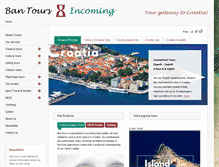 Tablet Screenshot of croatiaexperience.com